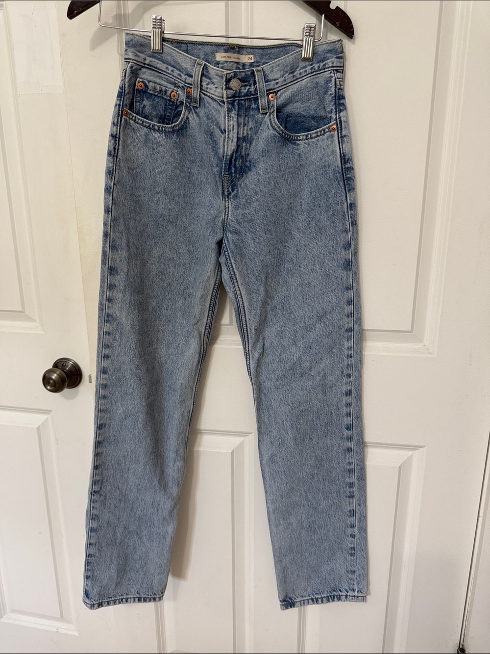 Levi Strauss pro straight Women’s Jeans size 24 denim cotton